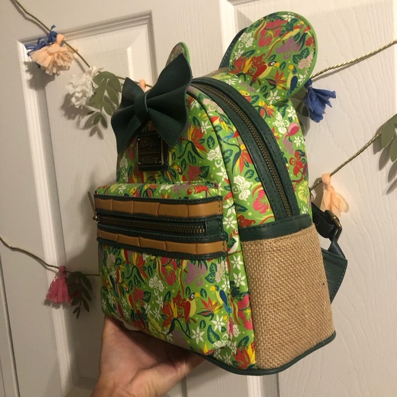 MMMA Loungefly Tiki Room Backpack and Ears - Picture 2 of 6